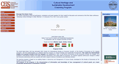 Desktop Screenshot of culturalheritage.ceistorvergata.it